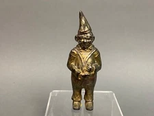 Antique A. C. Williams Cast Iron Clown  Still Bank W/Original Paint  NICE!