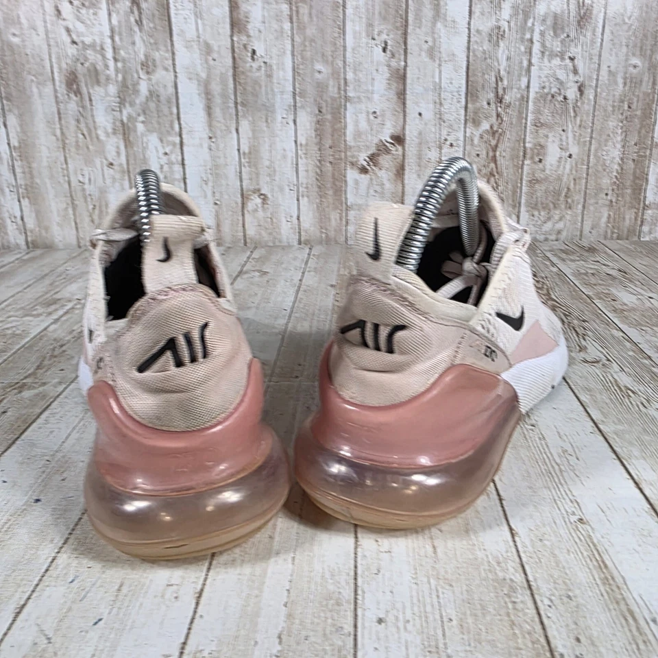Nike Air Max 270 Running Shoes Athletic Sneakers Pink Black Womens 5.5 - Image 3 of 4