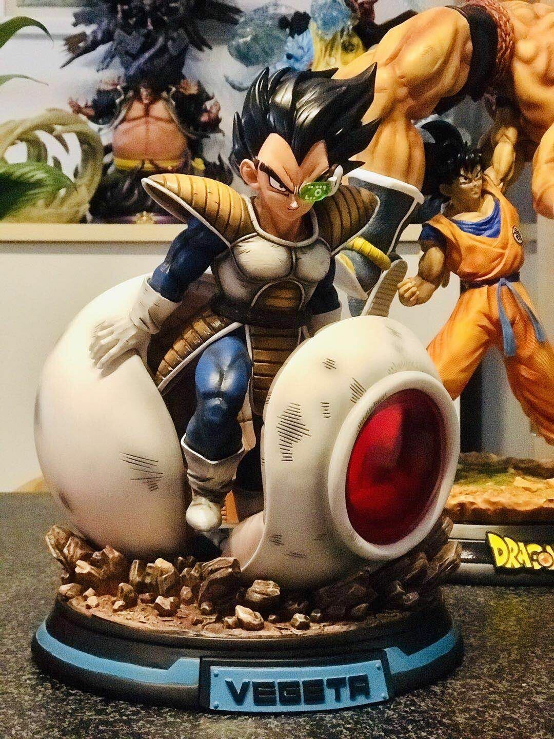 Figurine vaisseau spatial Dragon Ball Z Vegeta statue modèle résine GK