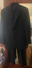 Covington men's suit Jacket 38R, pants 30x30, black, excellent condition — photo 6