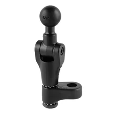 RAM Motorcycle Twist and Tilt Pivot Mirror Mount Base with 1" Ball  RAM-B-360U