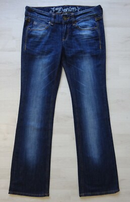 Tom Tailor Damen Jeans Bootcut Blau Jeanshose Damenhose Hose Stretch 151/995