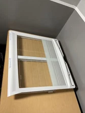 GENUINE KENMORE REFRIGERATOR CRISPER DRAWER FRAME AND GLASS SHELF COVER