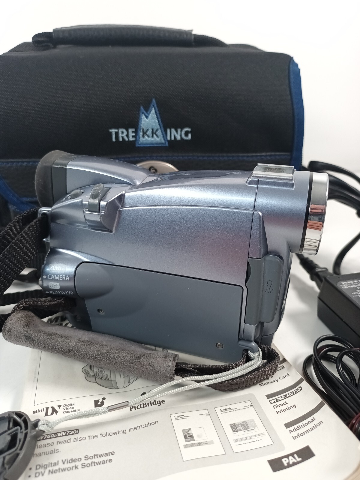 CANON MV700 CAMCORDER MINI DV DIGITAL TAPE VIDEO CAMERA MV700E & BAG eBay