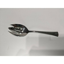 Reed  Barton BROOKSHIRE Pierced Veg Serving Spoon Stainless Flatware 9 1/4"