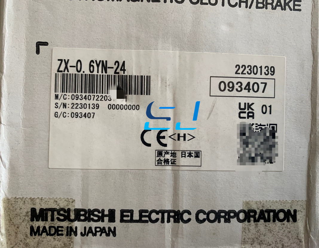 Brand New Mitsubishi ZX-0.6YN-24 Magnetic Powder Brake ZX-0.6YN-24