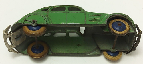 Dinky 30a Airflow prewar in green 1935-41 no fatigue - Picture 2 of 8