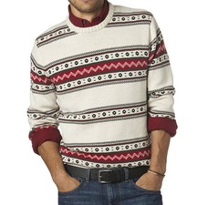Chaps by Ralph Lauren Men's Crewneck Sweater Oatmeal Heather Big Tall Sizes 96