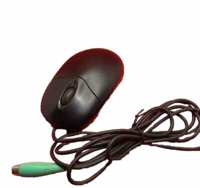 Raton Logitech M-SBF96 Vintage PS/2 Negro - Para PC Antiguo Retro Gaming OEM