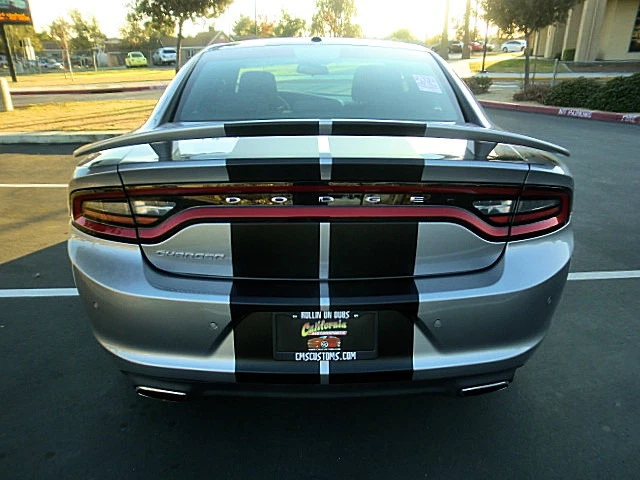 Se adapta a Dodge Charger 2015 a 2026 Rally 10" vinilo rayas gráfico carreras 36 pies Foto 2 de 4
