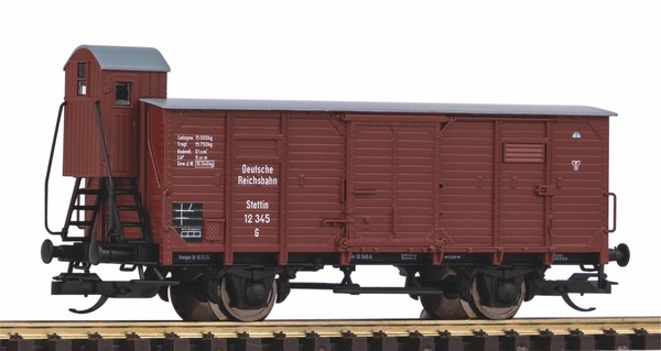 Piko Tt 47766 - Gedeckter GüTerwagen G02 Drg Ii Mit Bremserhaus Neuware-image