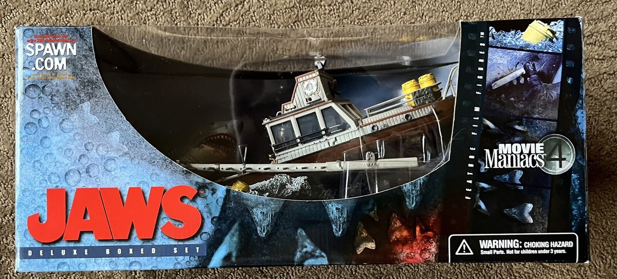 Mcfarlane Toys MOVIE MANIACS 4 JAWS THE DELUXE BOXED SET