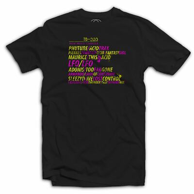 303 Classics T-Shirt - Roland Synth Acid House Music Rave Techno