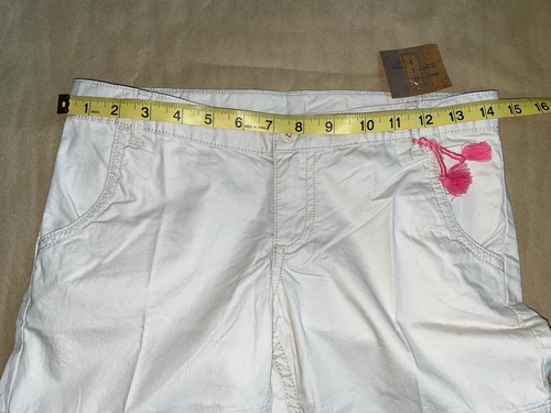 LANDS' END Big Girl CAPRI PANTS Size: 7+ (SMALL) New SHIP FREE Adjustable Waist - Picture 3 of 12