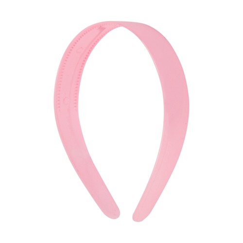 Motique Accessories 1 inch Plastic Hard Headband with Teeth Headband Women Girls - Picture 25 of 32