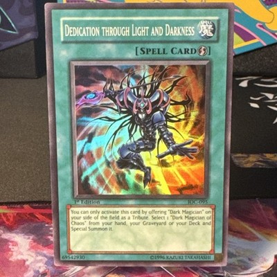 yu-gi-oh dedication through light and darkness ioc-095 spell 1st ...
