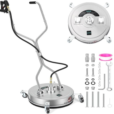 #ad 24quot; Pressure Washer Surface Cleaner Dual Handle Surface Cleaner Stainless Steel $164.34