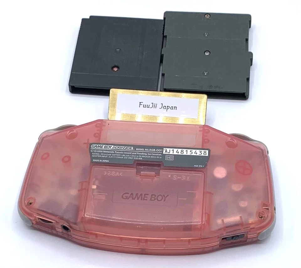 Nintendo Gameboy Advance Console Milky Pink Japan GBA AGB-S-MPA Tested Junk - Image 3 of 4