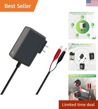 6V Battery Charger for Moultrie, ExperPower, Motorcycle, Wildgame Innovations...