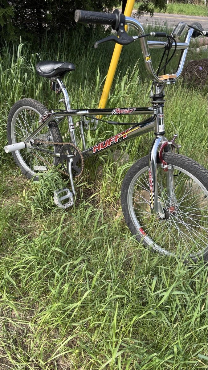 Mid School Huffy Torsion BMX Bike 20” Chrome Freestyle 2000's