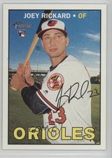 2016 Topps Heritage High Number Joey Rickard #566 5hy