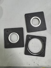 3x Horseman Lens board 80x80mm 80mm VHR 45FA 45HD - Copal 0