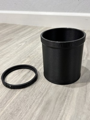 Zemlin Lens Hood 1pc, 149.5mm (5.89in) long. Matches Nikon HK-22, HK-26 hood 