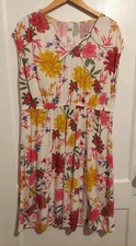 Old Navy Dress Womens Plus 1X Floral Feminine Fairy Day Casual Summer