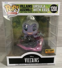 Funko Pop Deluxe Disney Villains Assemble Ursula With Eels Vinyl Figure 1208 NEW