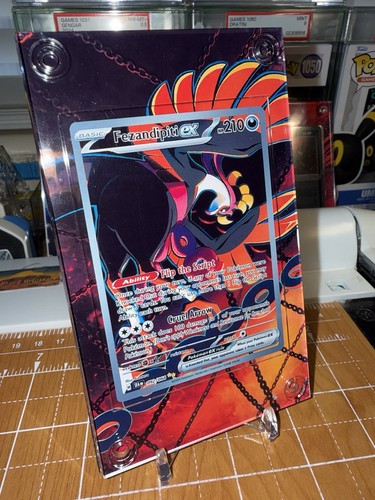 Fezandipiti Ex 89/64 SAR Night Wanderer Sv6a Pokémon Extended Art Case