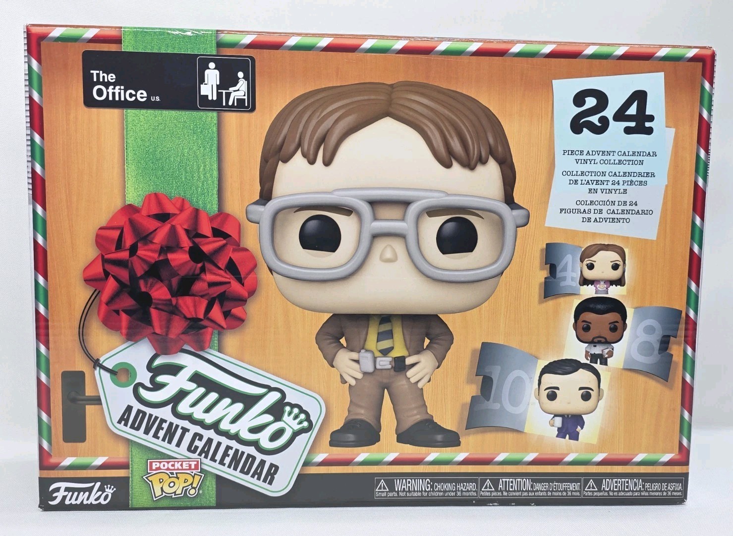 Funko Calendario de Adviento The Office Calendario 24 Bolsillos POP! Figuras de vinilo