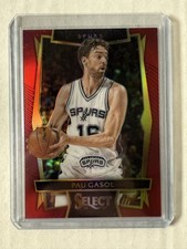 2016-17 Panini Select Pau Gasol #27 Concourse Maroon Prizm /175 LA Lakers