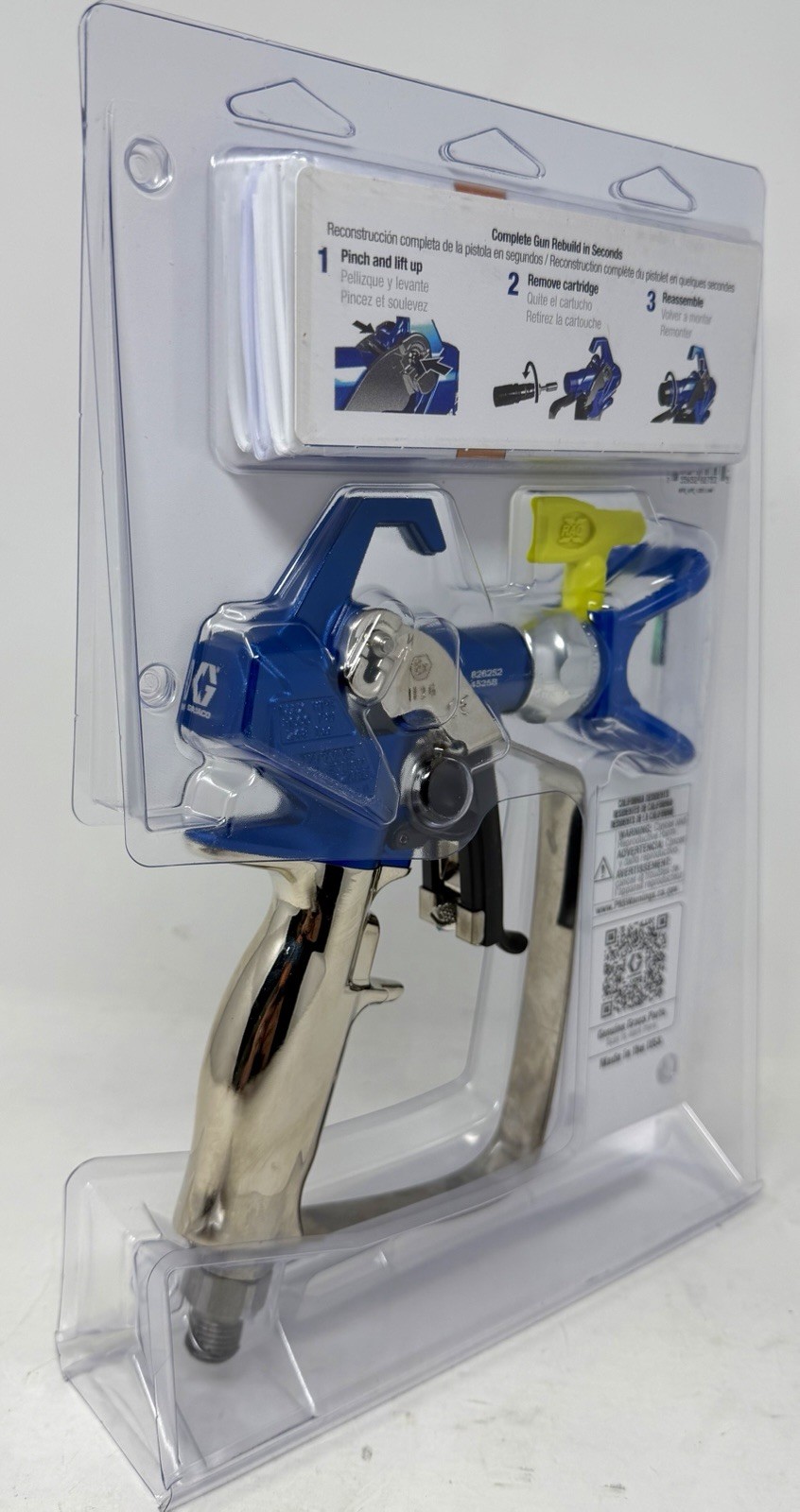 New Graco 826252 Contractor PC Compact RAC X Airless Paint Spray Gun SHIPS FREE!