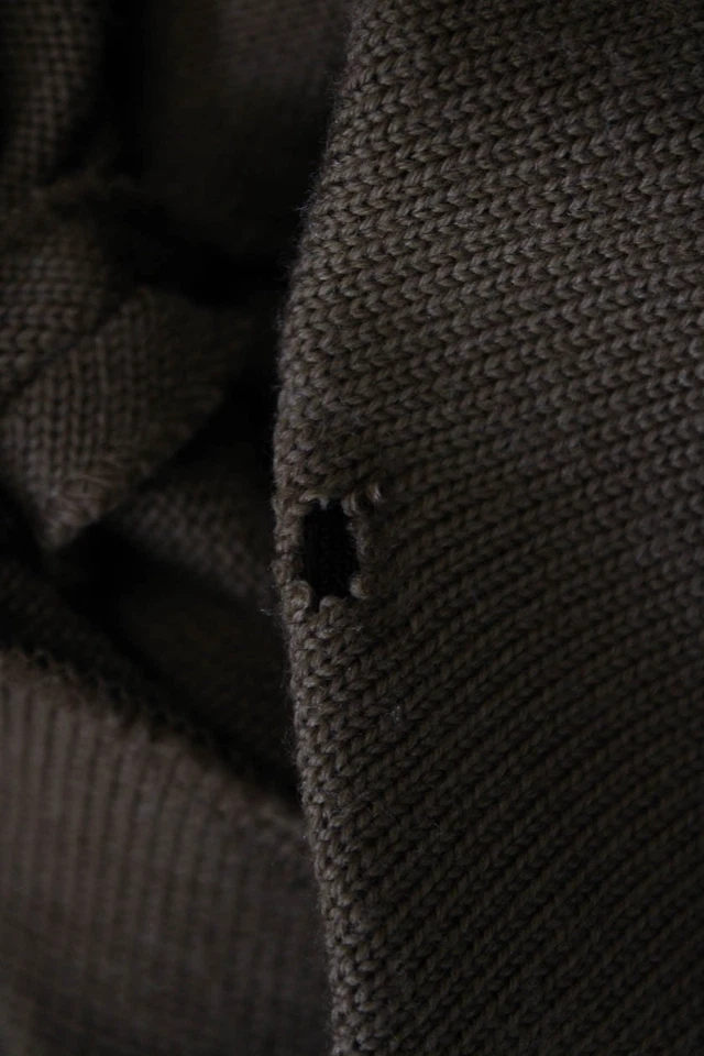 Donna Karan New York Womens Wool Drape Detail Pencil Skirt Brown Size S - Image 4 of 4