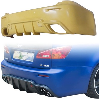ModeloDrive FRP WAL BISO Rear Bumper for IS F Lexus 12-13 modelodrivepart_11013