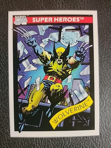 Wolverine Rookie 1990 Marvel Universe Series 1 Card #23 Mint | eBay