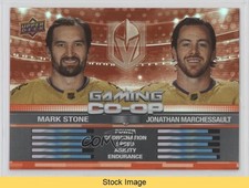 2024 Upper Deck Series 1 Gaming Co-Op Mark Stone Jonathan Marchessault READ 07q0
