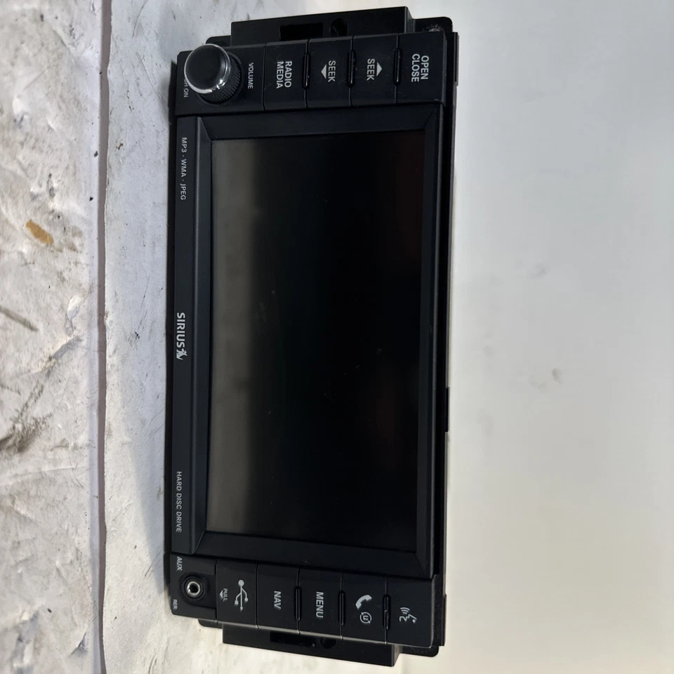07-10 Chrysler Jeep Dodge Navigation Radio MP3 CD DVD Player OEM P05064401AH B2 Foto 2 de 4
