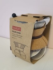 BODUM Pour over Coffee Maker Grip 4 Cup  Doub...