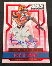 DAN HERRON 2012 Panini Gridiron X's #222 Rookie Card RC AUTO #78/99 NFL Bengals. rookie card picture