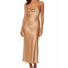 Adrienne Papell Gold Cream Slip Dress Women's Size 12