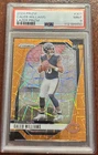 2024 Prizm Caleb Williams #301 Orange Lazer Prizm RC PSA 9 Chicago Bears