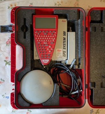 Leica GPS System 500 SR530 + AT502 Antenne Vermessungs GPS Set GNSS 