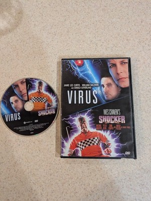 Virus Shocker Blockbuster DVD Jamie Lee Curtis Craven Sci-Fi Horror Tested