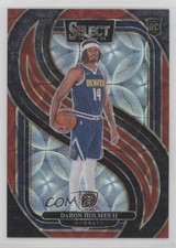2024 Panini Select Premier Level Red Scope Prizm /249 DaRon Holmes II #173 0m89
