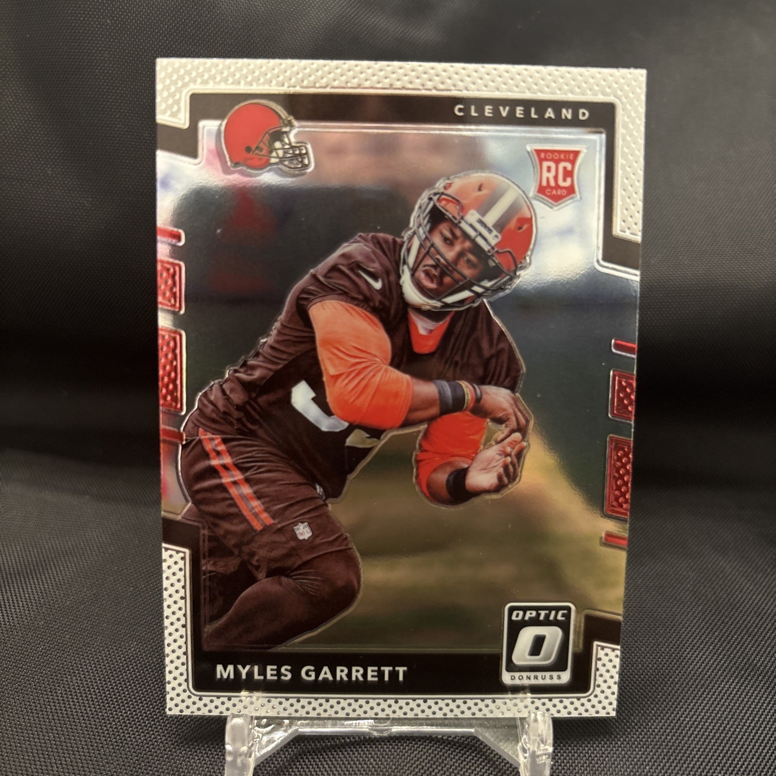 Myles Garrett Panini Donruss Optic #106 Base