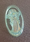 Vintage 1983 Mattel Crystal Barbie Dolls Necklace Iridescent Pendant