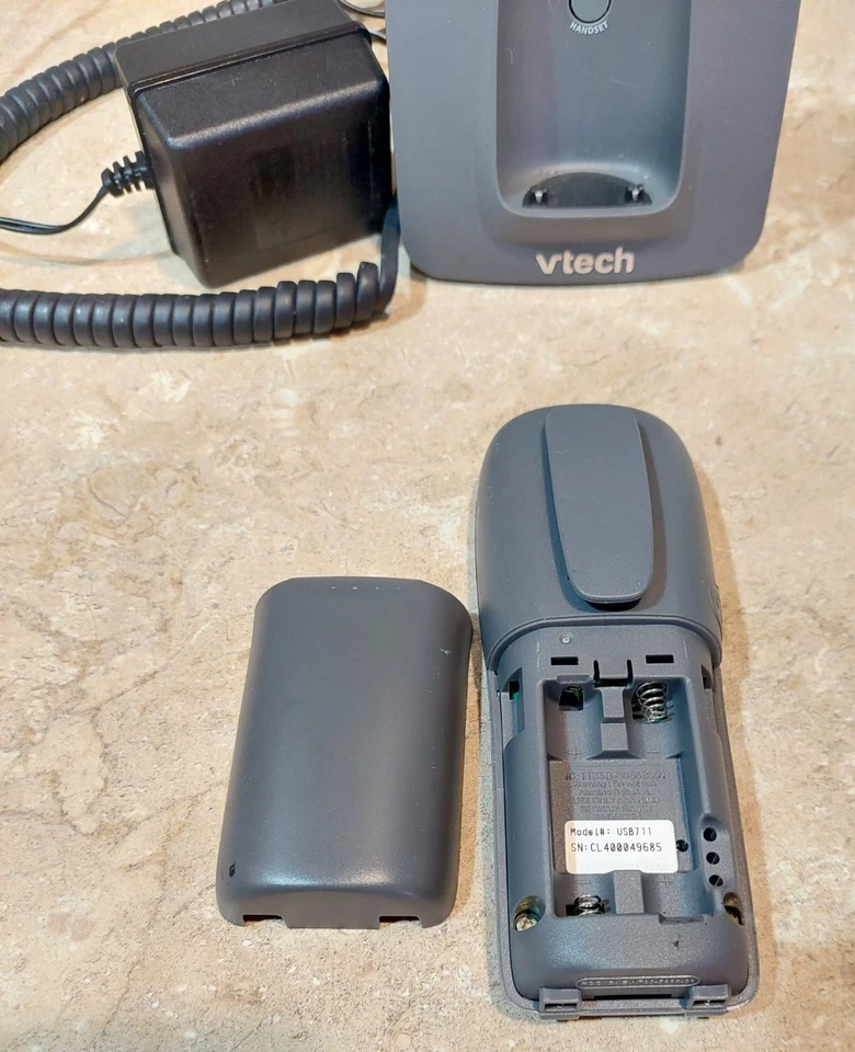VTech Cordless Dual-Line PC Phone for Skype VoIP & TEL Line USB7100 NO BATTERIES - Image 3 of 4