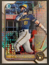 2022 Bowman Chrome Prospects Mega Box Jheremy Vargas Mojo Refractor #BCP-144