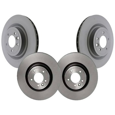 SET-ZCZLR161893-B Zimmermann 4-Wheel Set Brake Discs Front & Rear for Discovery